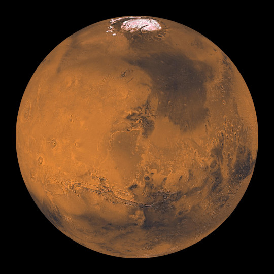 Portrait de la planète Mars