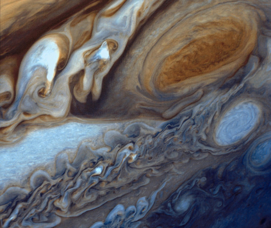 La grande tâche rouge de Jupiter